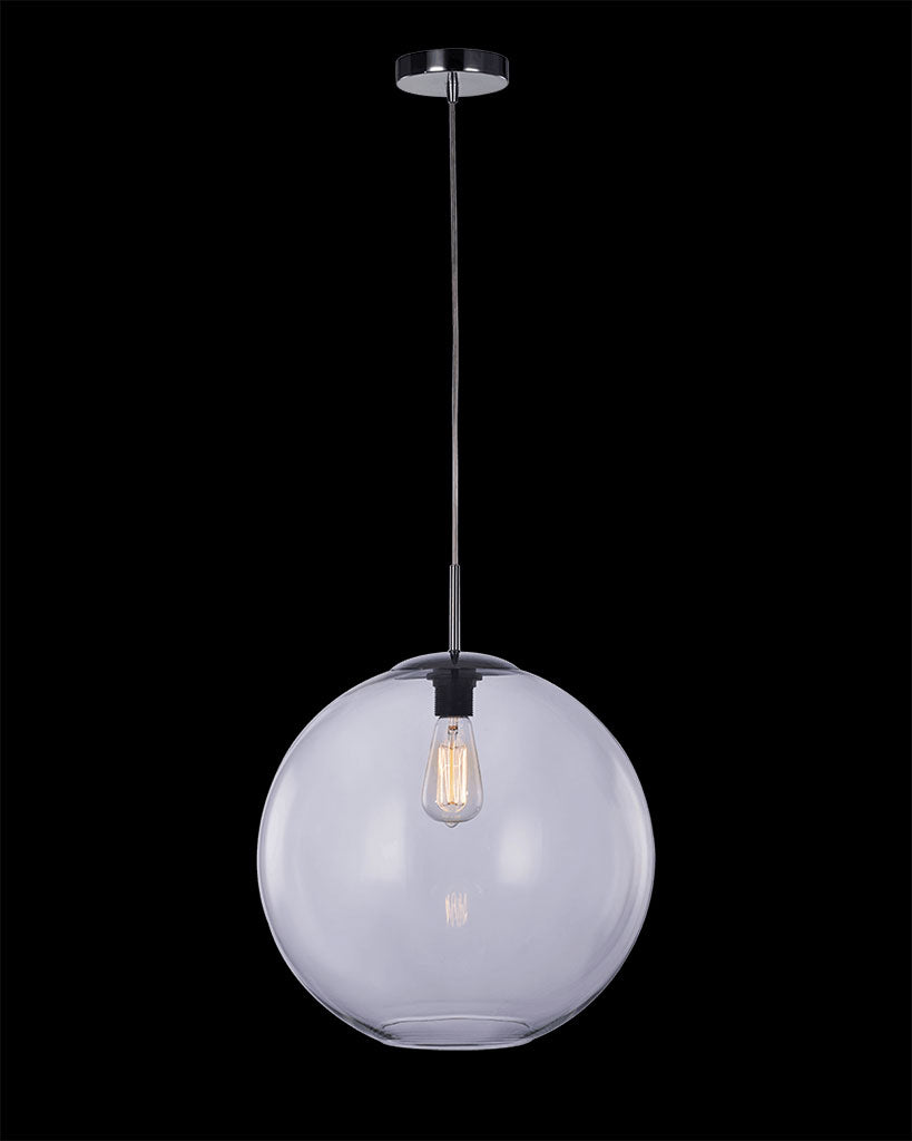 Oberon Medium Pendant Clear Light