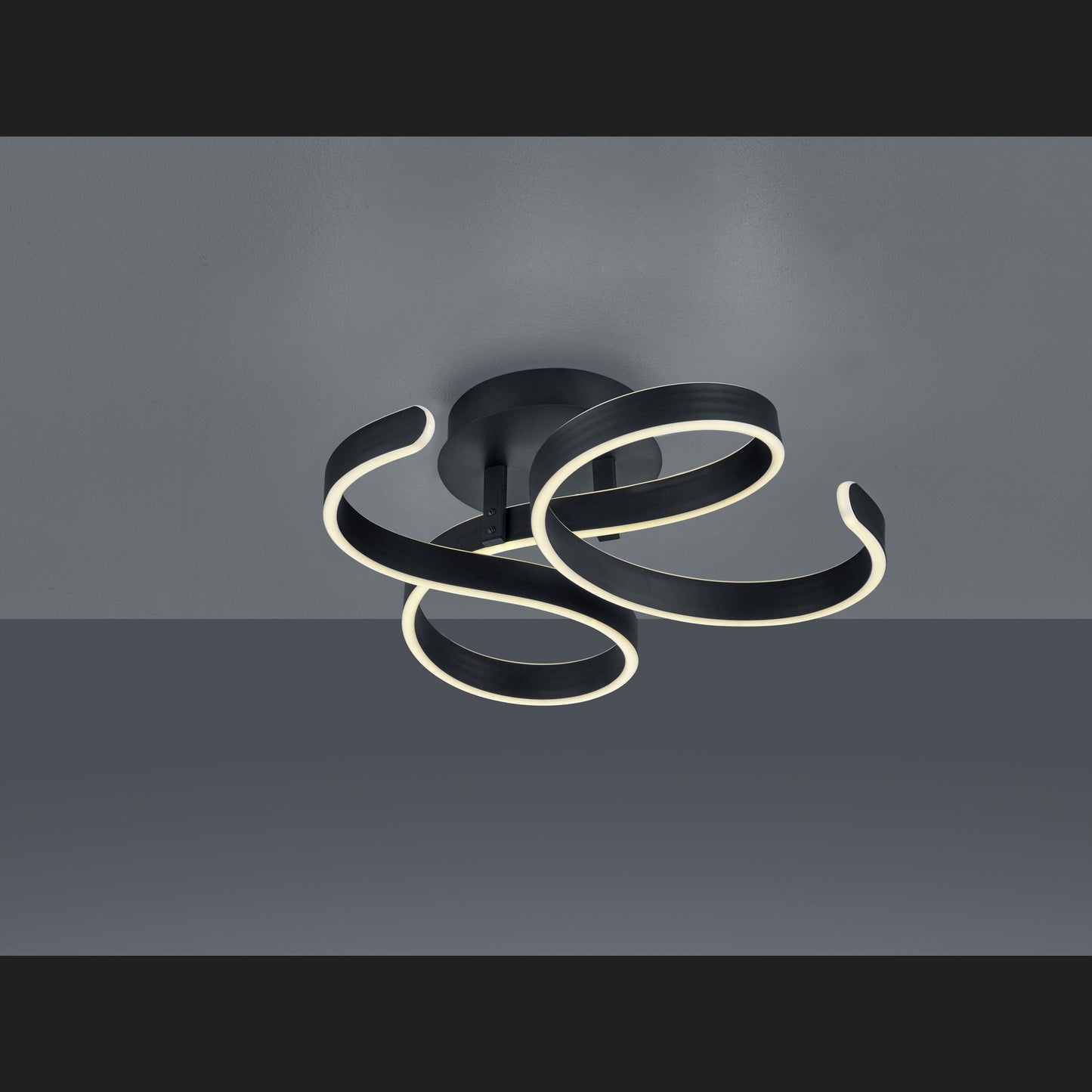 Francis - Ceiling lamp - Anthracite - Trio