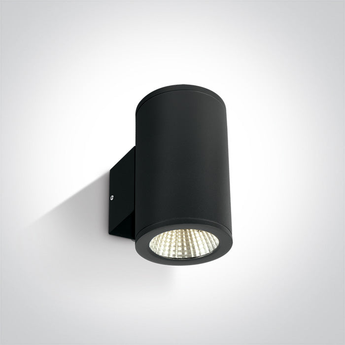 Outdoor Wall Cylinders Up & down beam