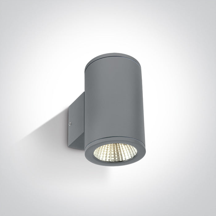 Outdoor Wall Cylinders Up & down beam