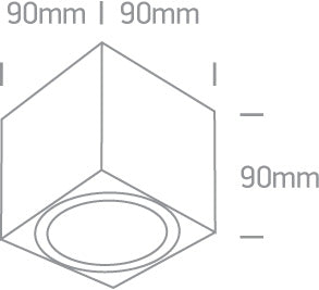 Outdoor Ceiling Cylinders Die cast