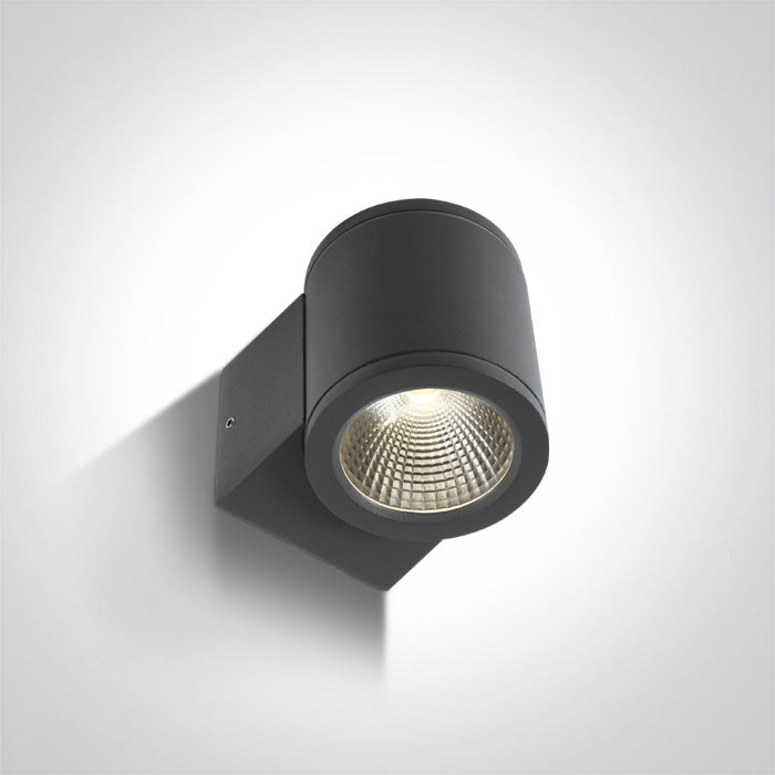 Outdoor Wall Cylinders Down Beam