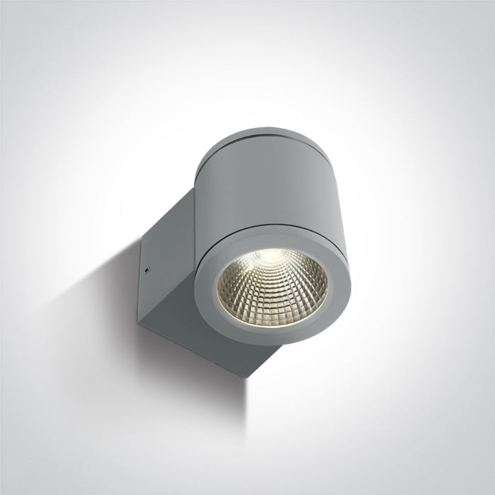 Outdoor Wall Cylinders Down Beam