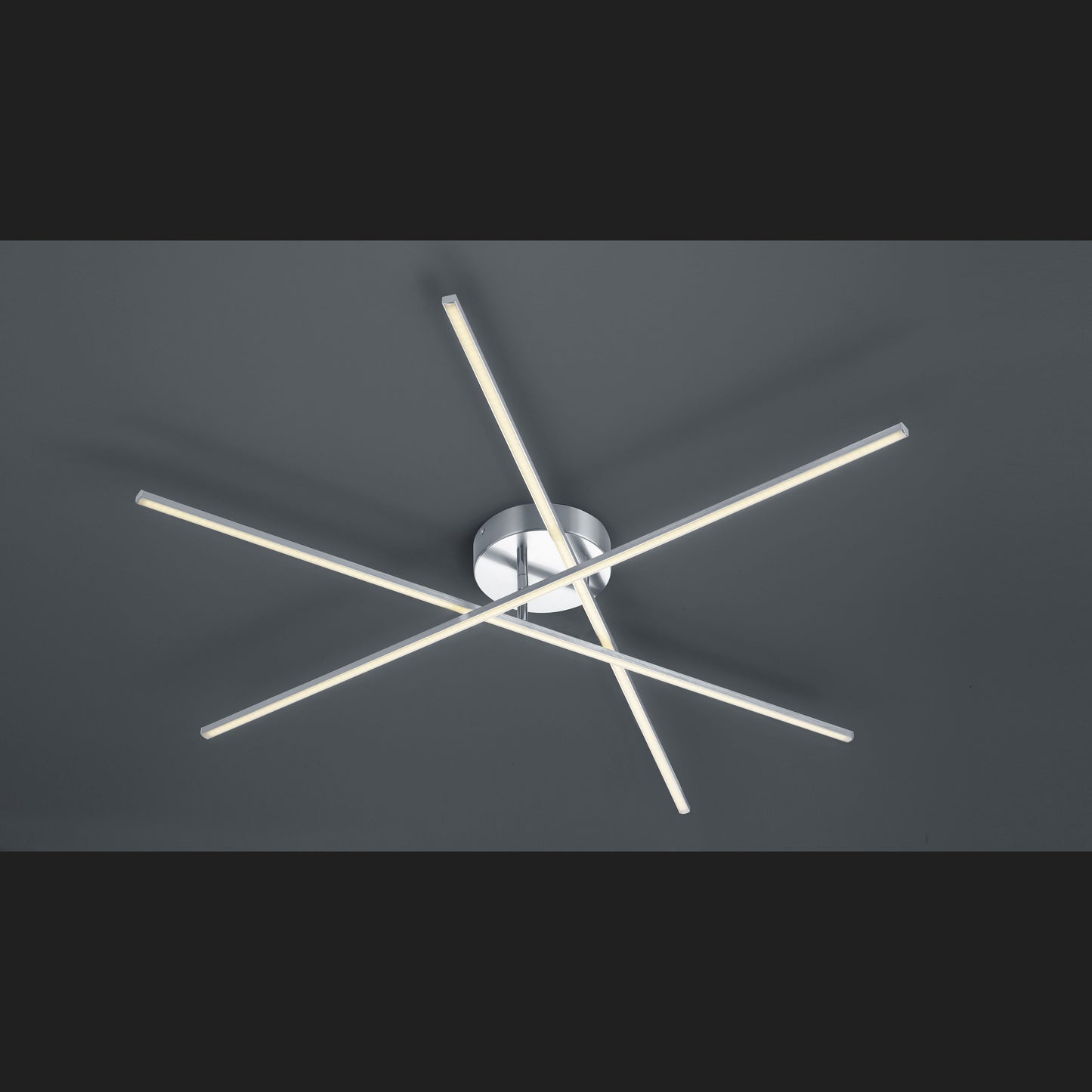 Tiriac - Ceiling lamp - Nickel Matt - Trio