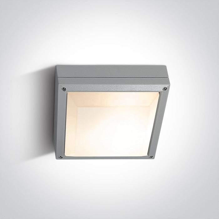 The Square E27 Outdoor Plafo Die cast