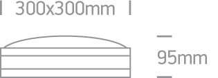 The E27 Outdoor Plafo Die cast