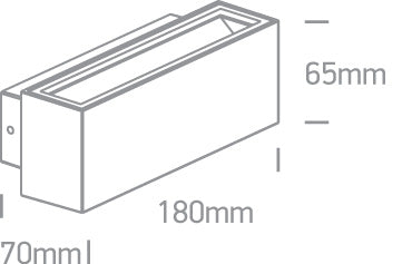 Outdoor Wall Up & Down Lights Die cast