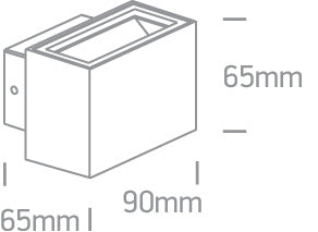 Outdoor Wall Up & Down Lights Die cast