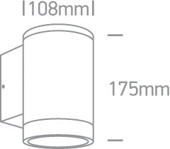 The PAR30 Outdoor Wall Lights Die cast