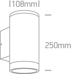 The PAR30 Outdoor Wall Lights Die cast