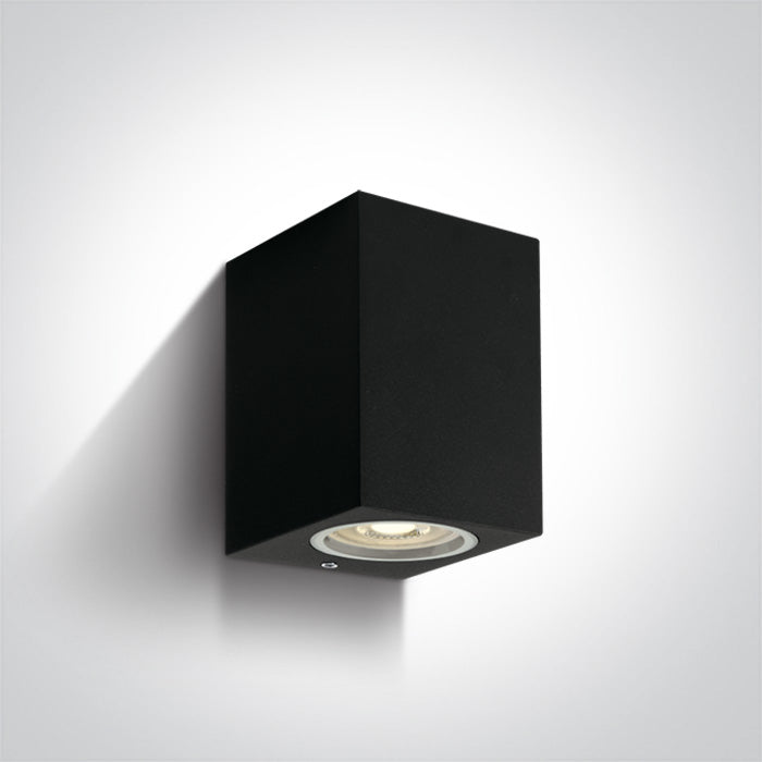 The GU10 Outdoor Wall Cube Lights Die cast