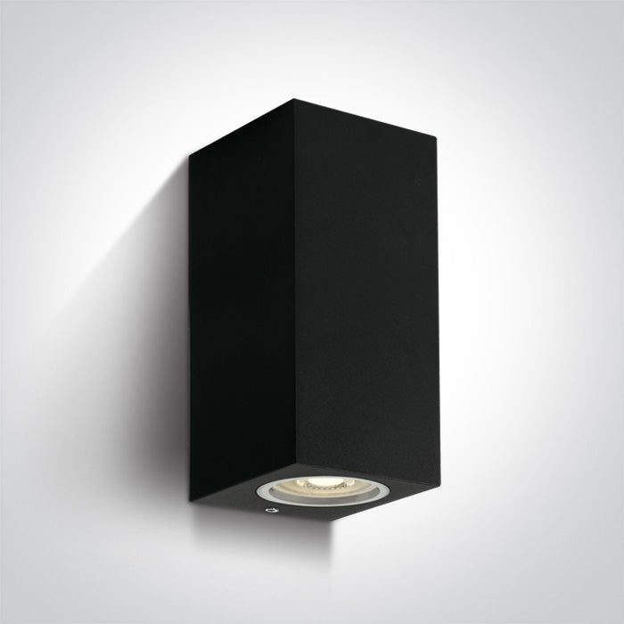 The GU10 Outdoor Wall Cube Lights Die cast