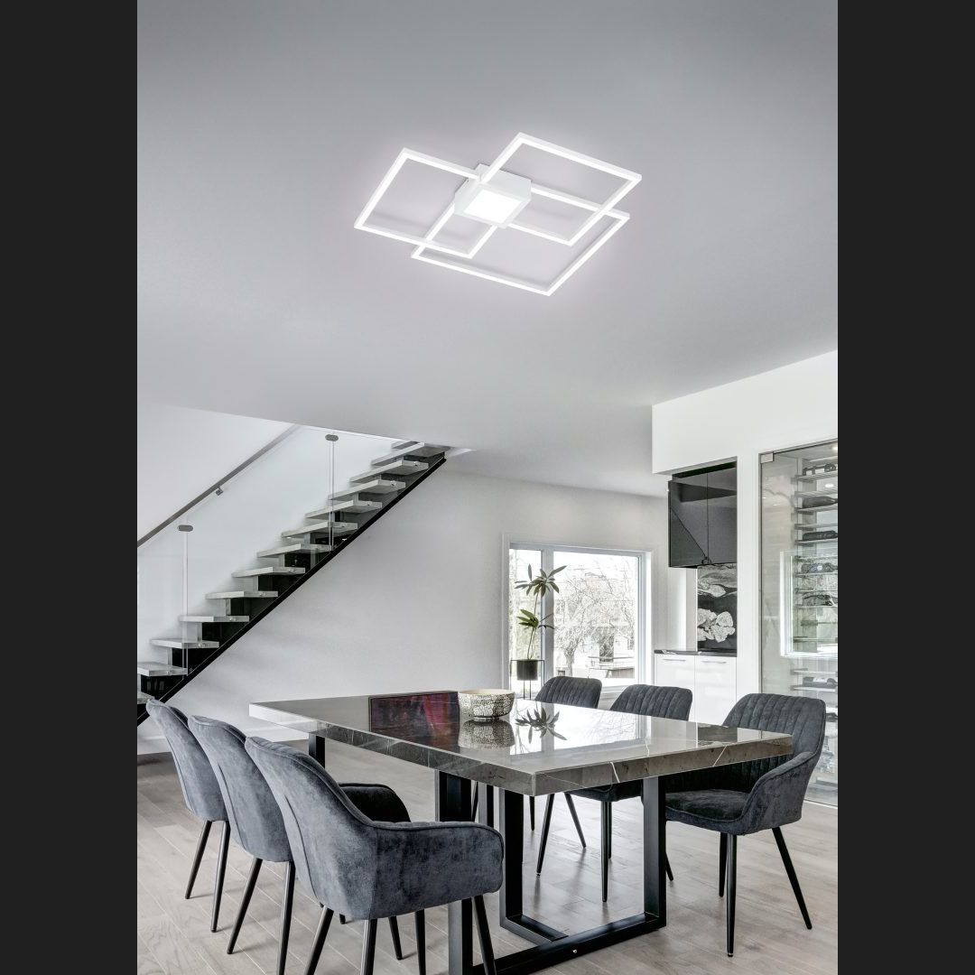 Hydra - Ceiling lamp - White Matt - Trio