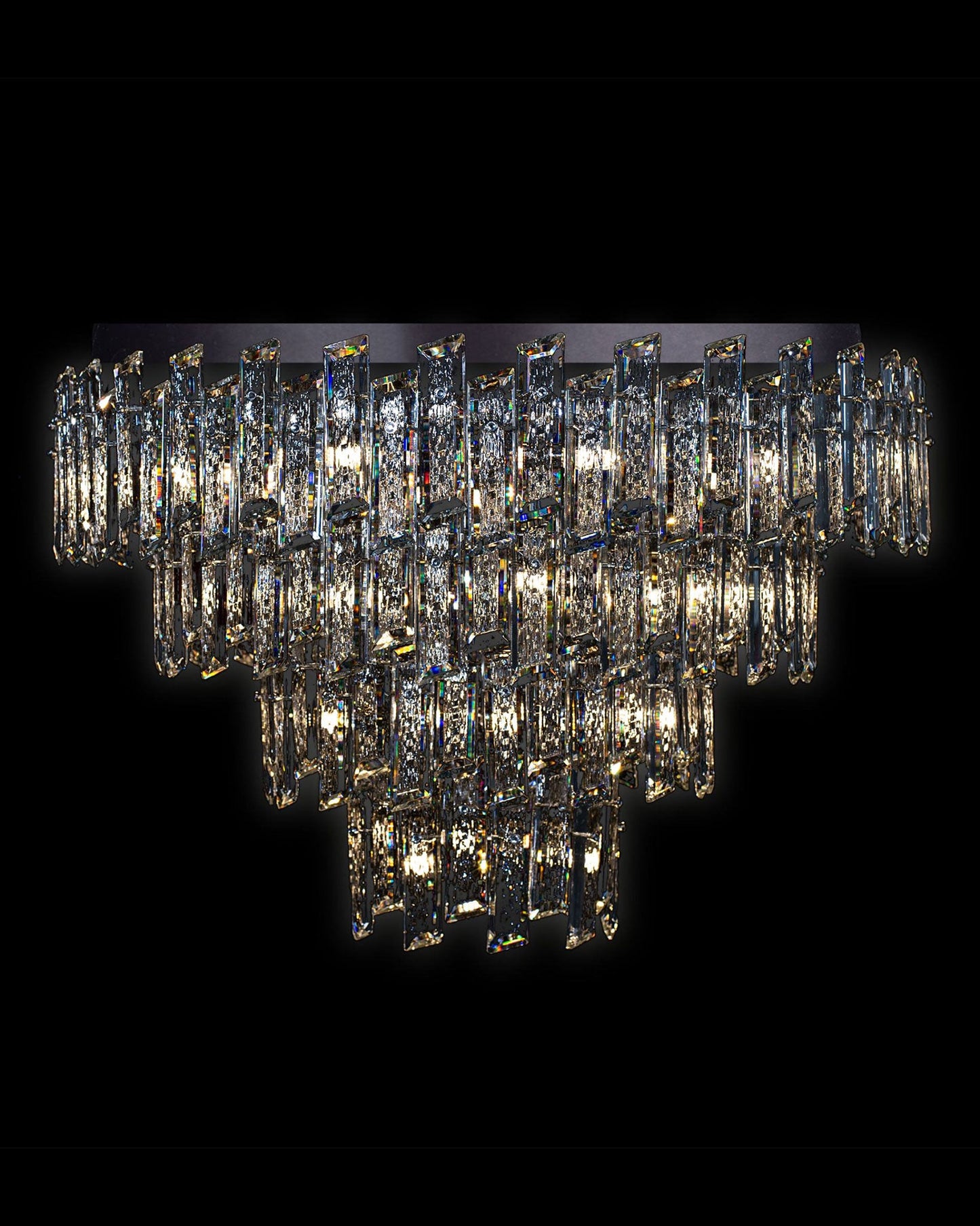 Crisiante Flush 4Tier 3/6/9/12Lt Chrome Light