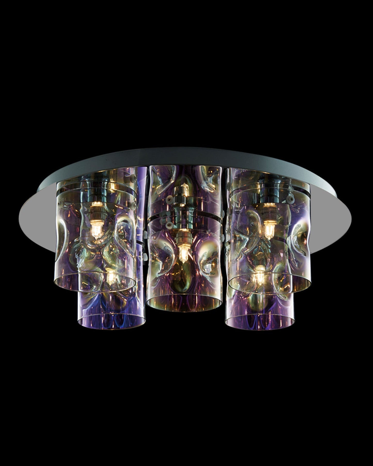 Venus 5Lt Flush Translucent Multi Light