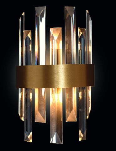 Zenna Wall Satin Gold Light