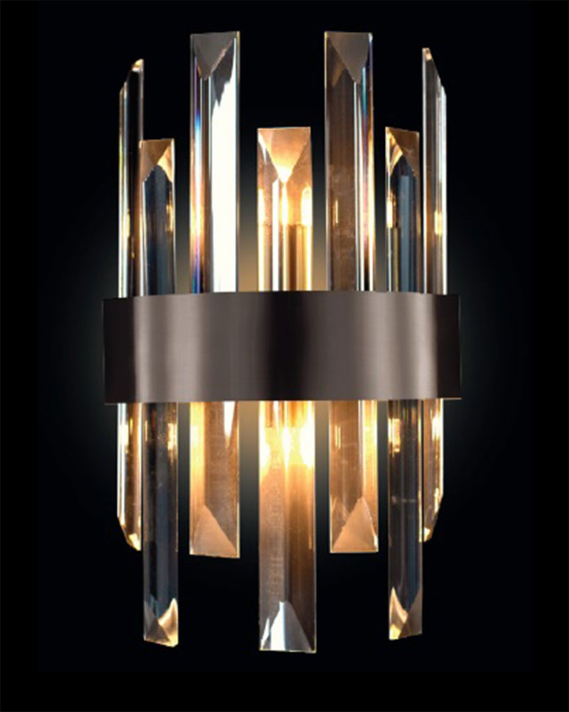 Zenna Wall Satin Nickel Light