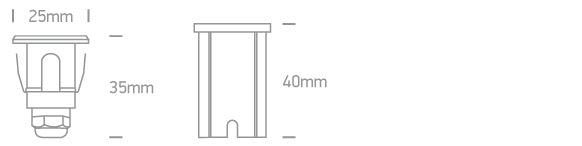 The LED Underwater Range Stainless steel