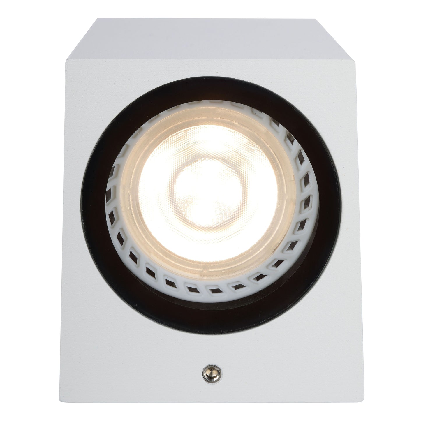 Lucide ZARO - Wall spotlight / Wall light Indoor/Outdoor - 1x GU10 - IP44 - White