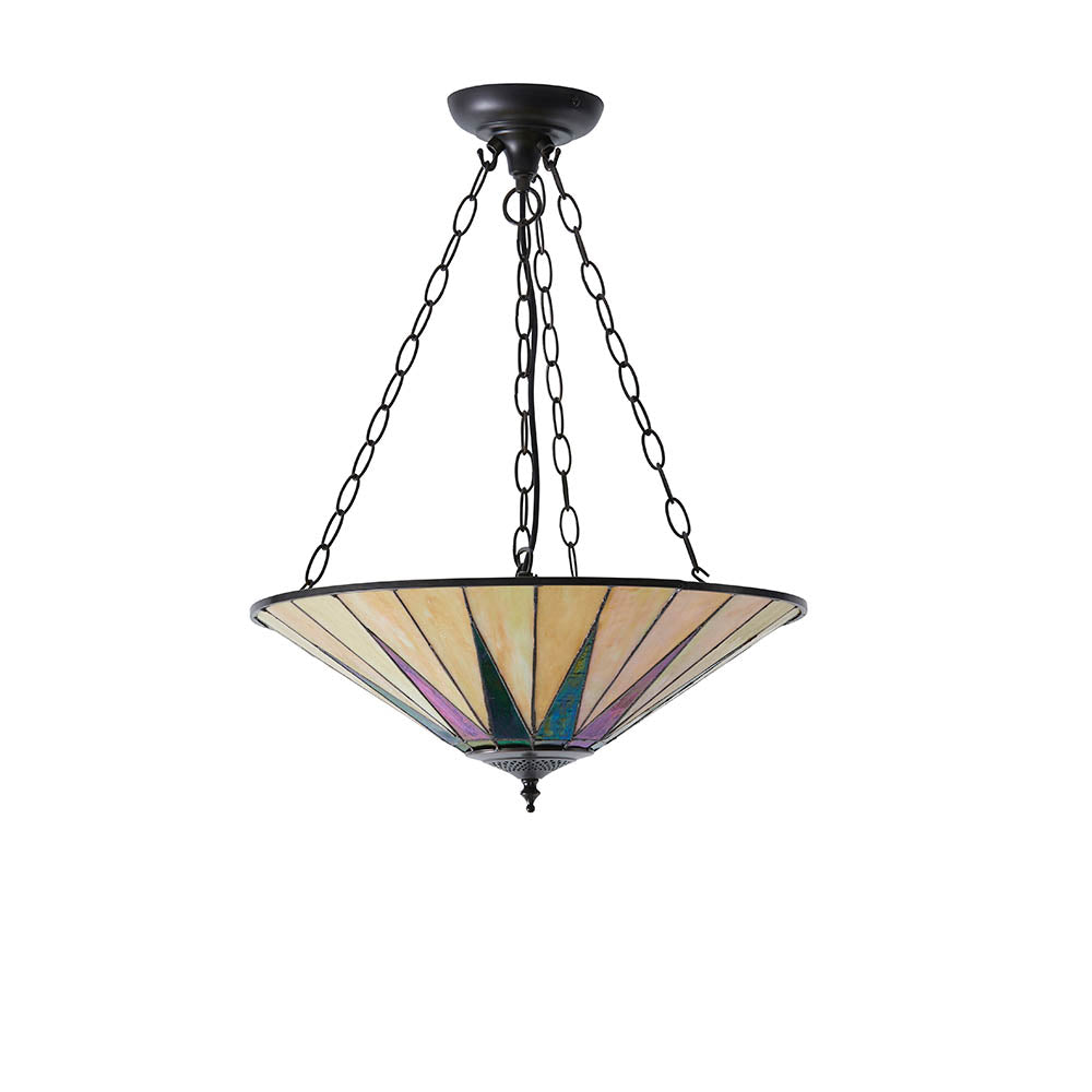Dark star Large inverted 3lt pendant