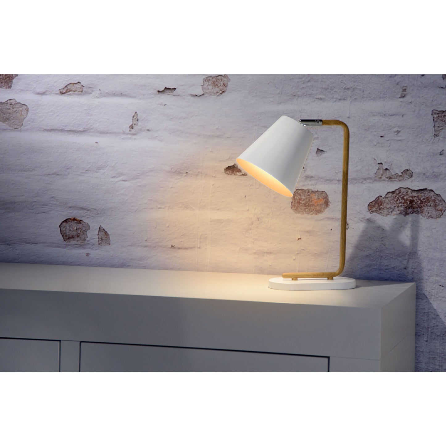 Lucide CONA - Table lamp - 1xE14 - White