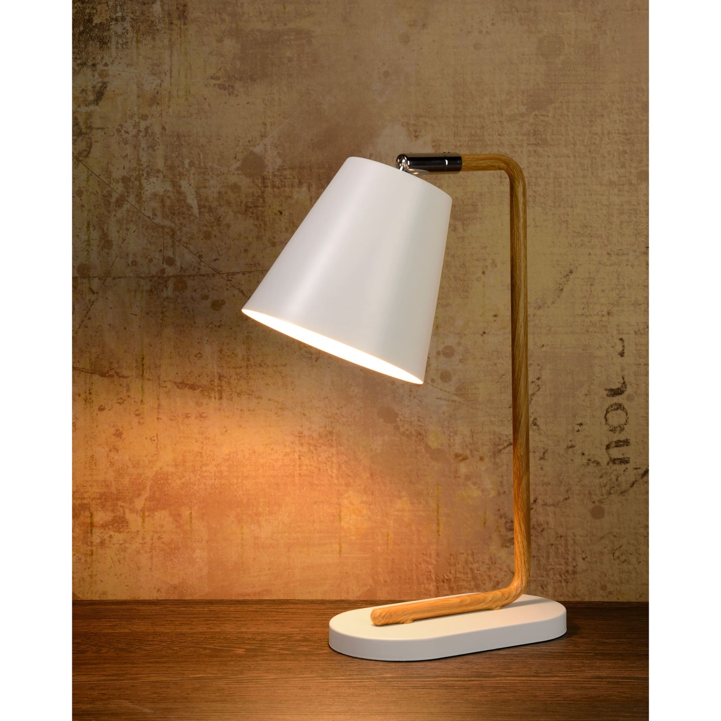 Lucide CONA - Table lamp - 1xE14 - White
