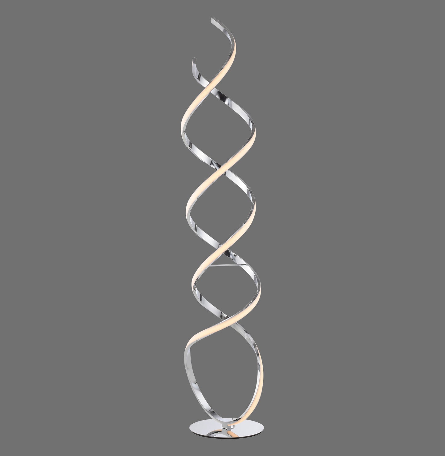 Kiribi - Floor Lamp - Chrome - By Paul Neuhaus - (721-17)