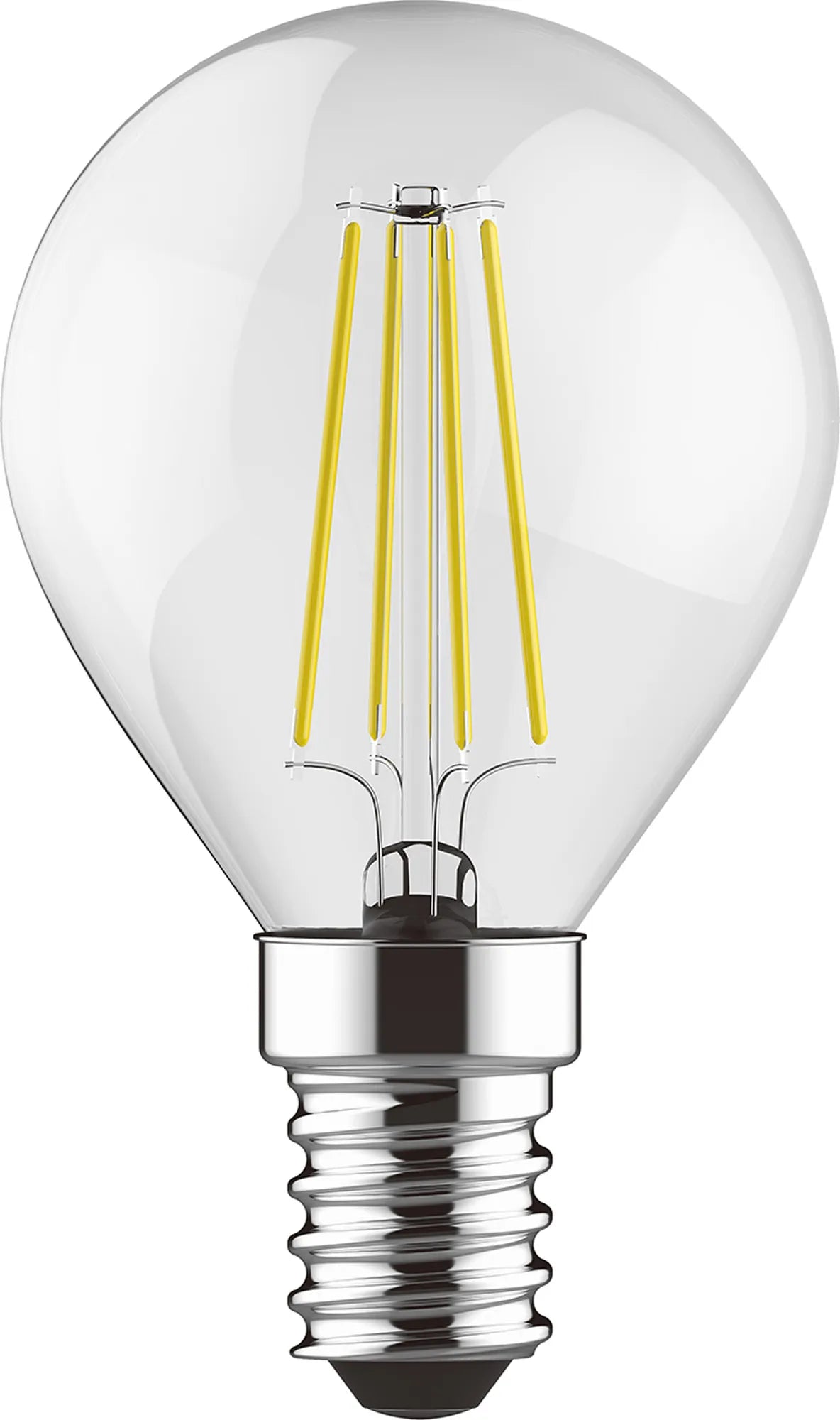Classic LED Ball E14 6.5W Warm White 2700K, 806lm, Clear Finish