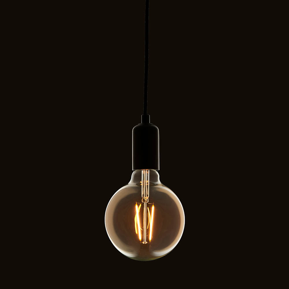 E27 LED filament globe 125mm dia