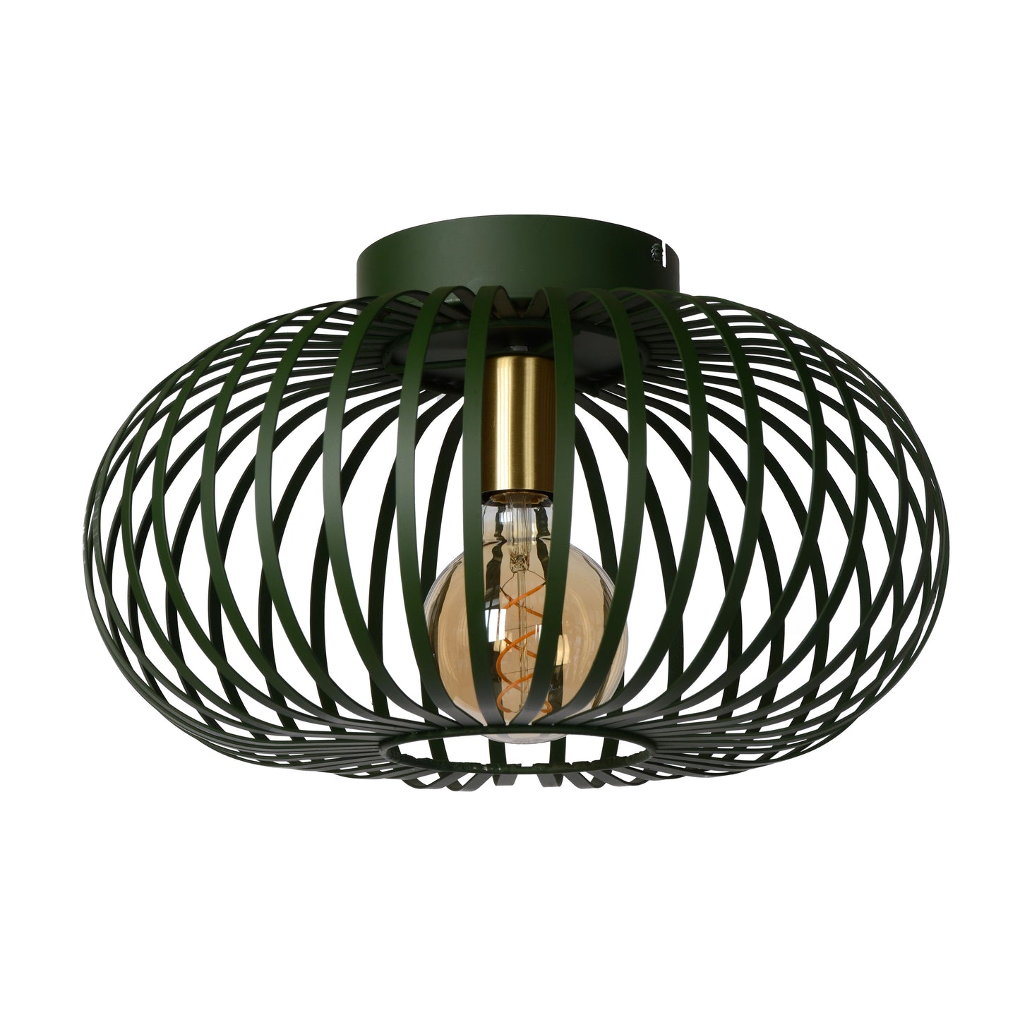 Lucide MANUELA - Flush ceiling light - Ø 39,5 cm - 1xE27 - Green