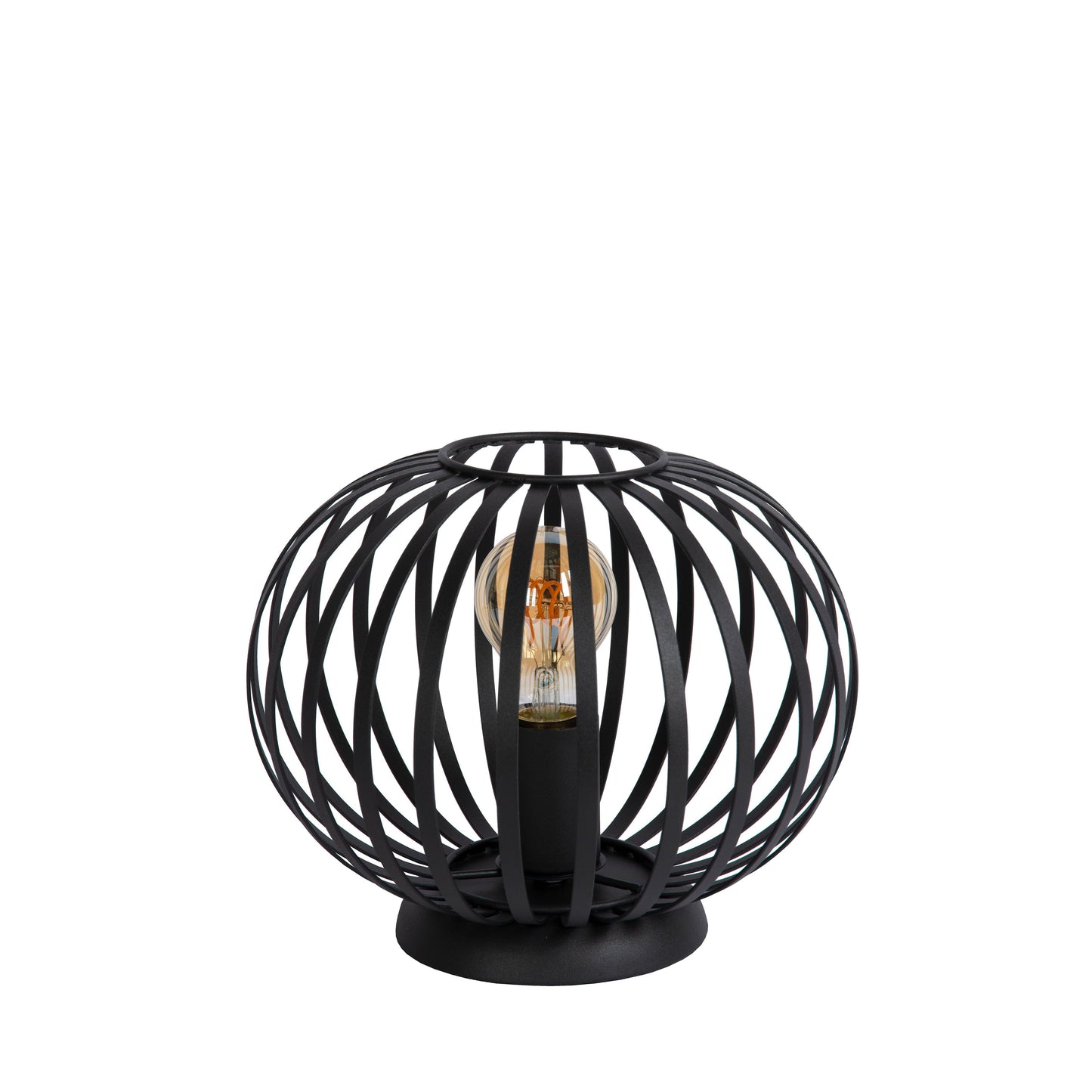 Lucide MANUELA - Table lamp - Ø 25 cm - 1xE27 - Black