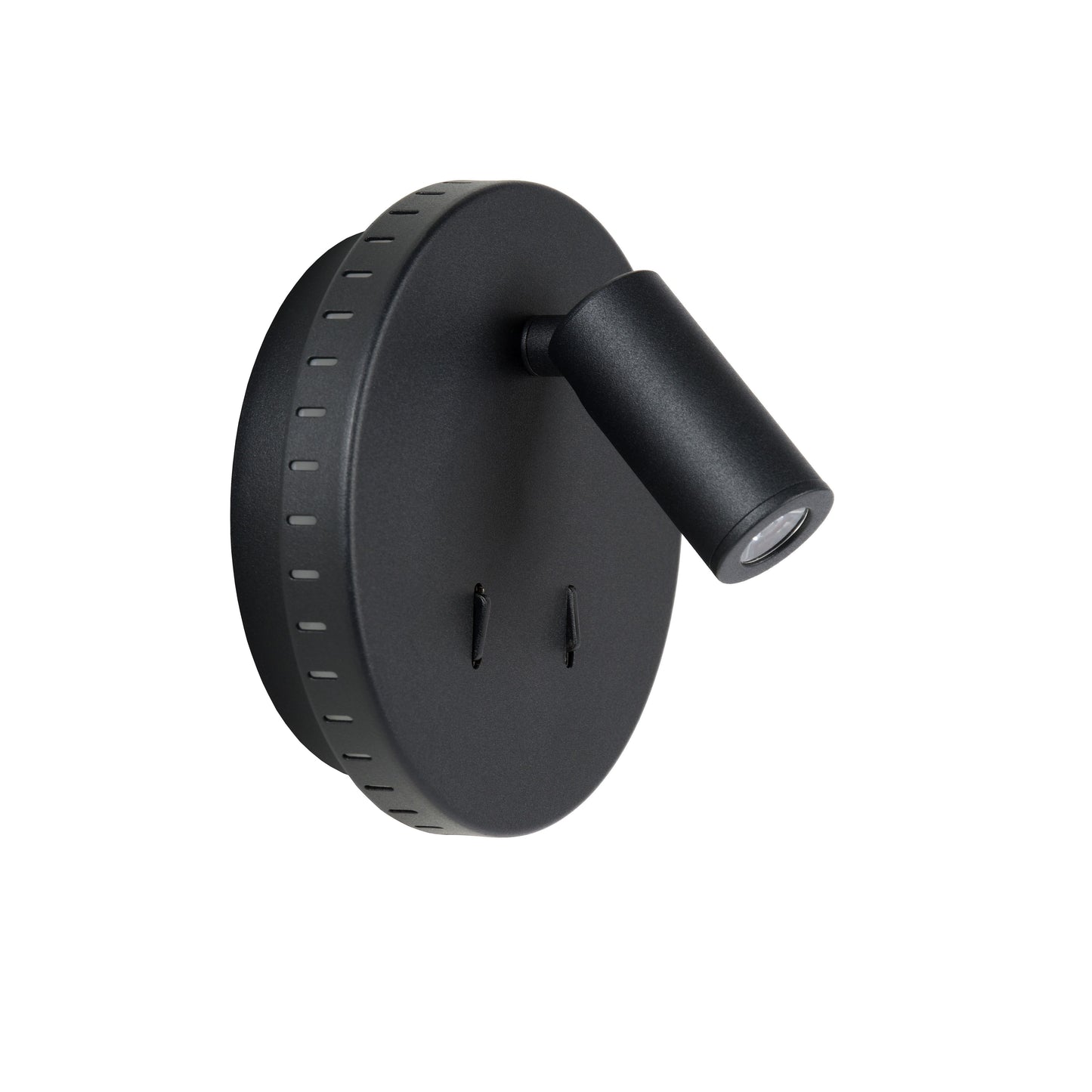 Lucide BENTJER - Bedside lamp / Wall light - Ø 14 cm - LED - 3000K - Black