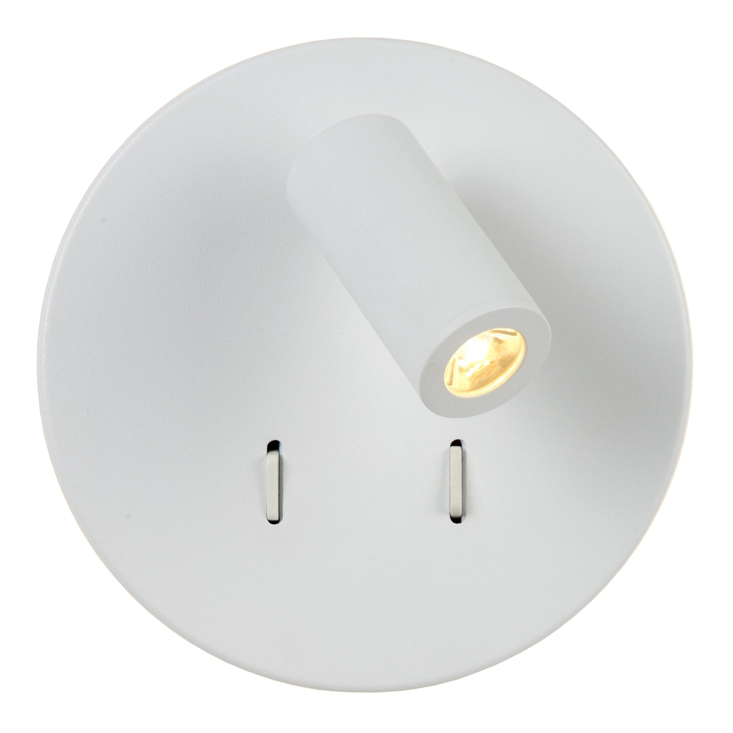 Lucide BENTJER - Bedside lamp / Wall light - Ø 14 cm - LED - 3000K - White