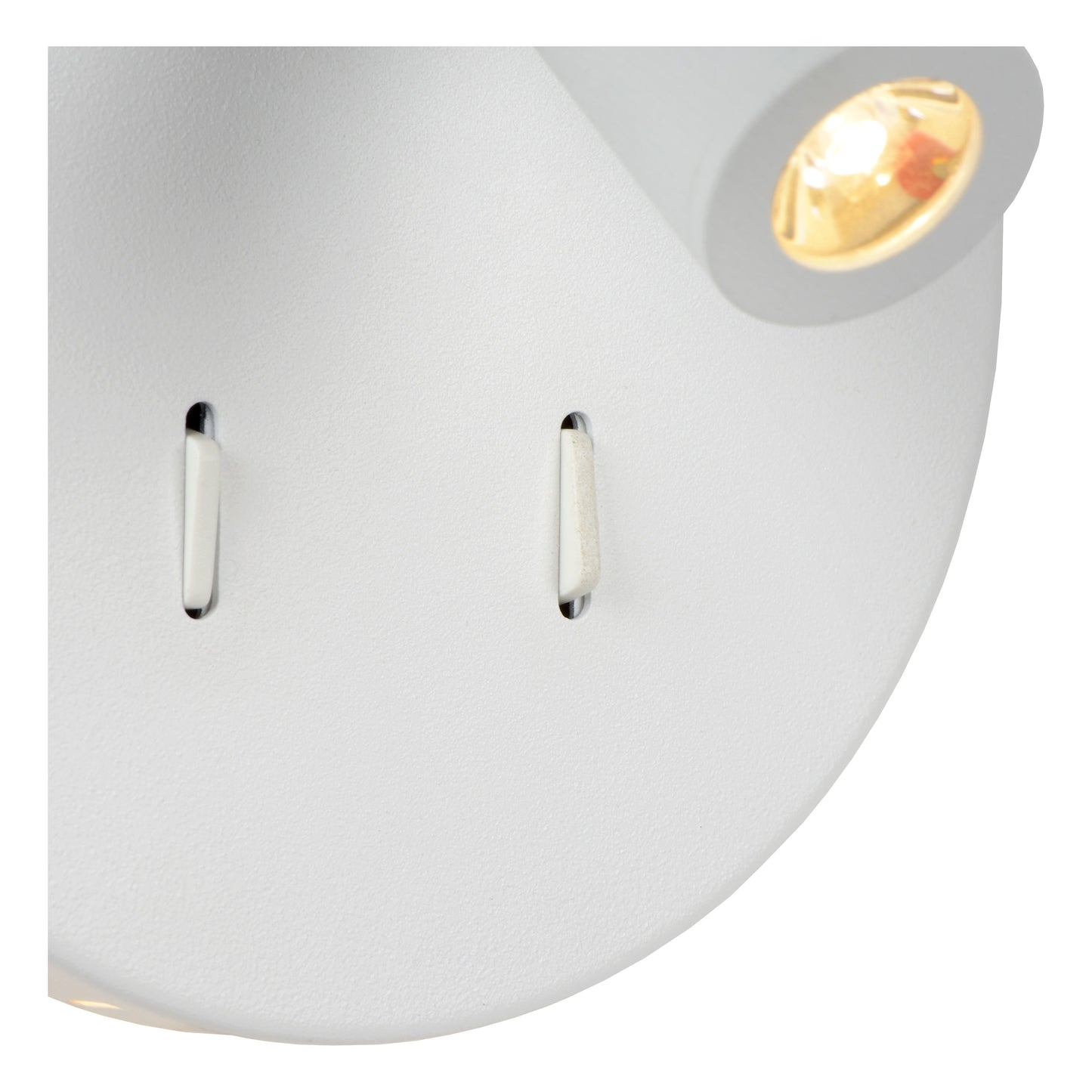 Lucide BENTJER - Bedside lamp / Wall light - Ø 14 cm - LED - 3000K - White
