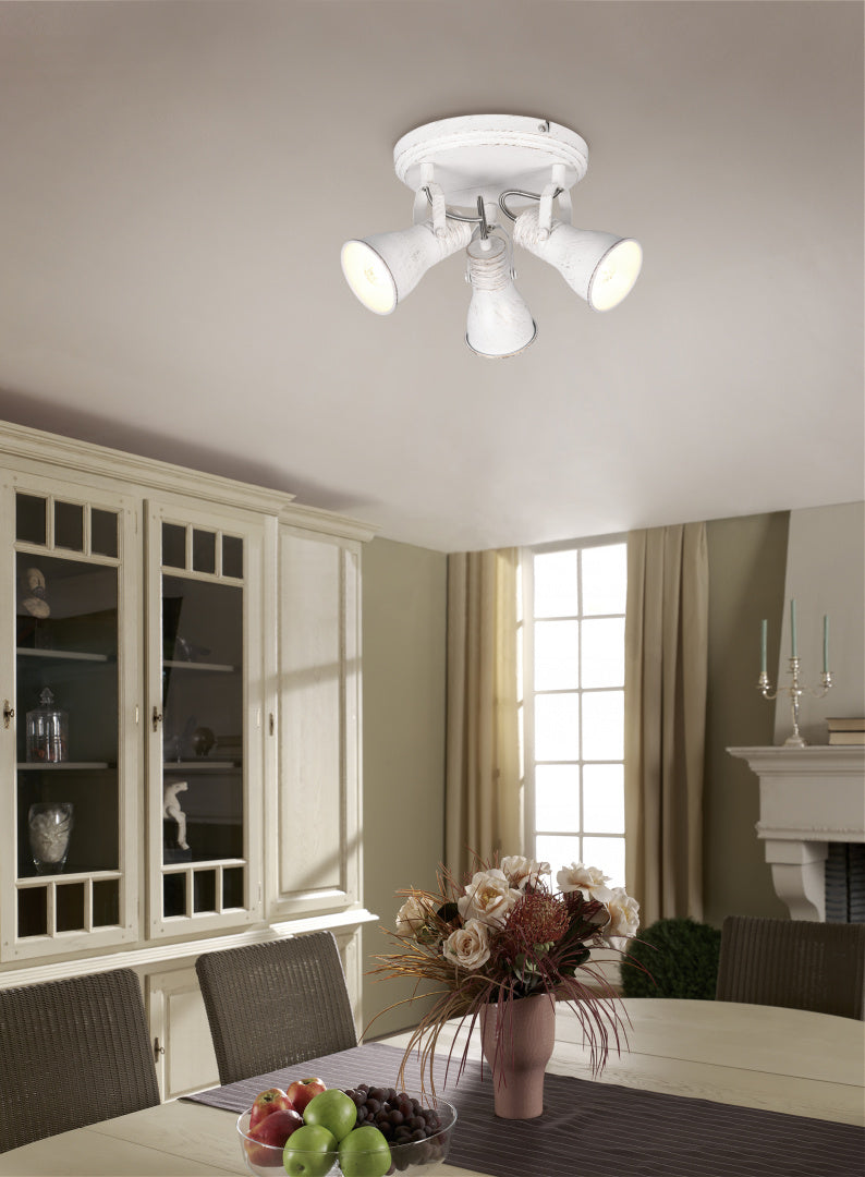 Steam - Spot - Antique White - Trio