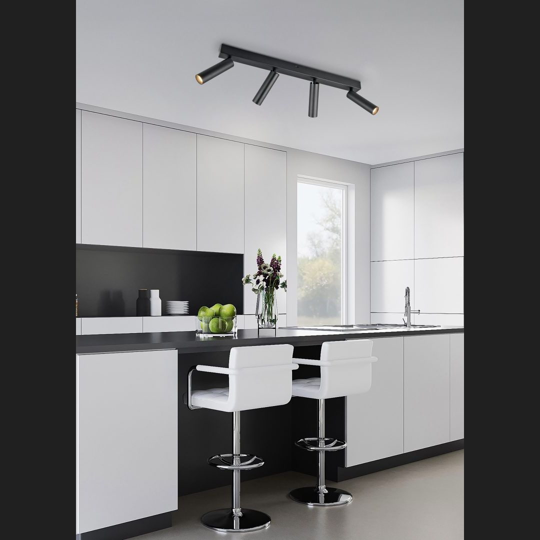 Ambala - Spot - Black Matt - Trio - 849210432