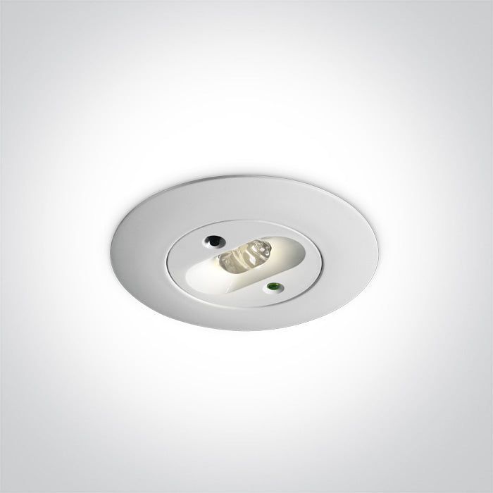 Emergency LED Recessed Spot