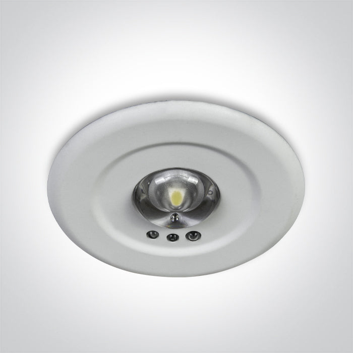 Emergency LED Recessed Spot