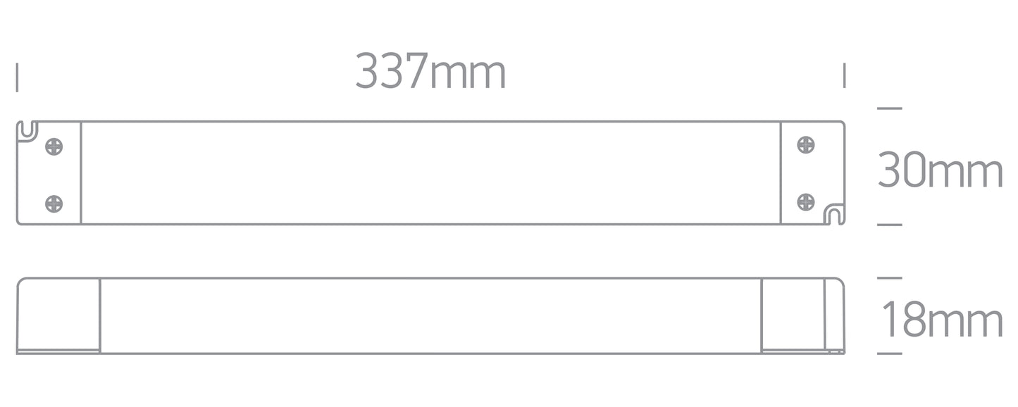 The 24V DC Slim TRIAC Dimmable Constant voltage