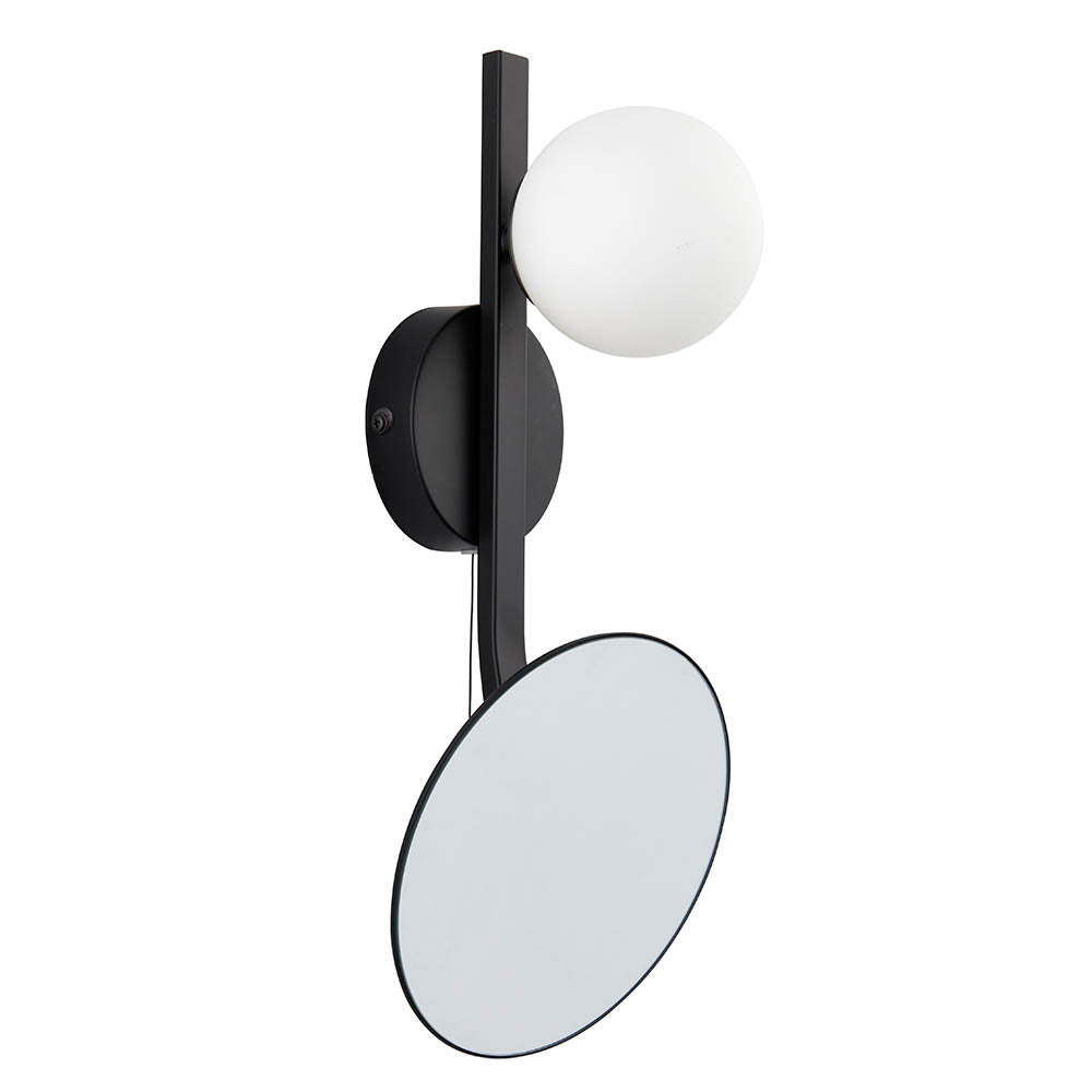 Spa Mirror Wall IP44 - Black