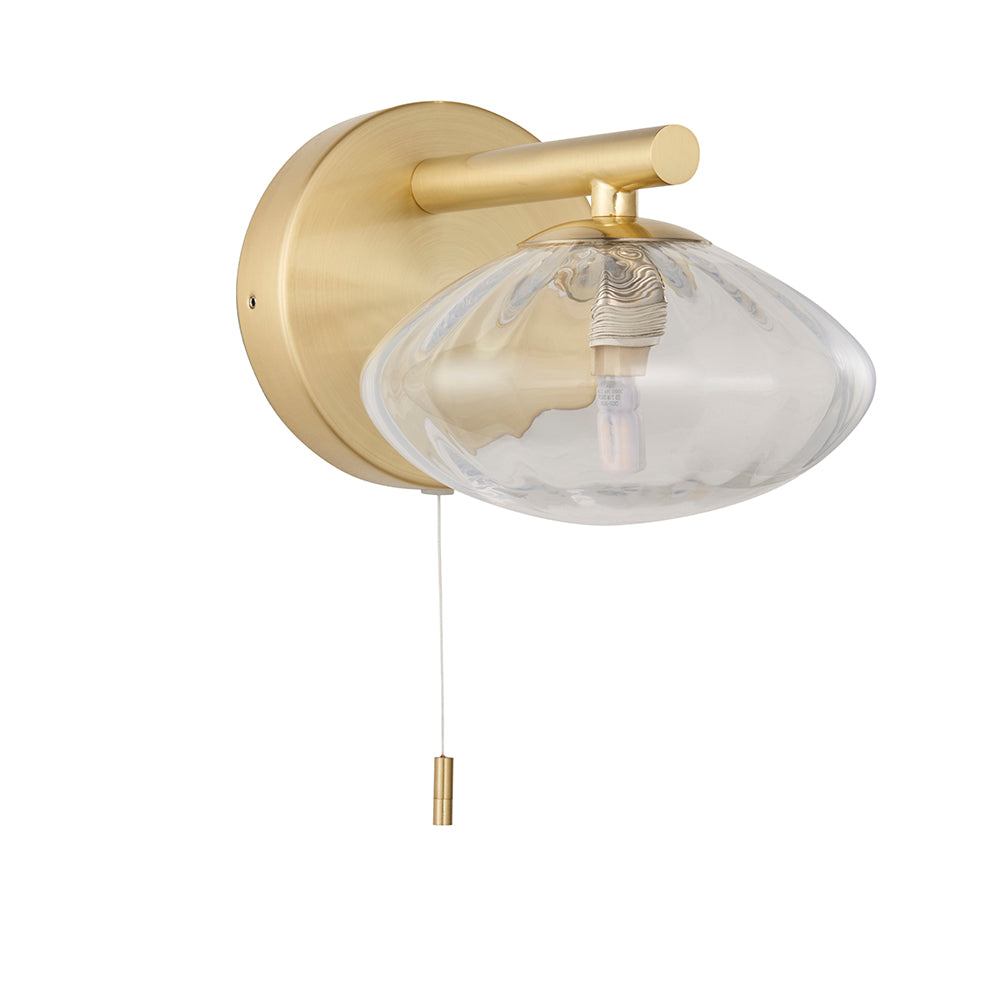 Mobias Wall IP44 - Satin Brass