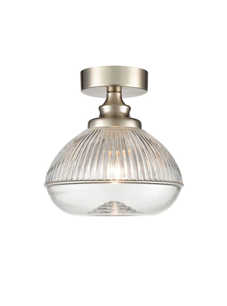 Acoste Ceiling Fitting Satin Nickel