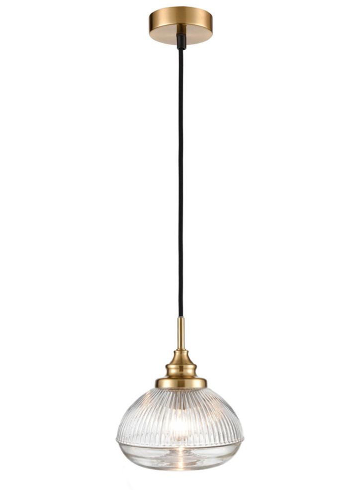 Acoste Pendant Brushed Brass