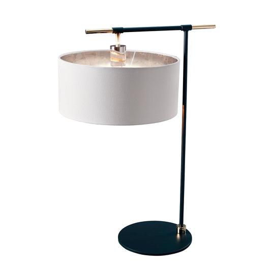 Balance 1 Light Table Lamp – Black, Polished Nickel