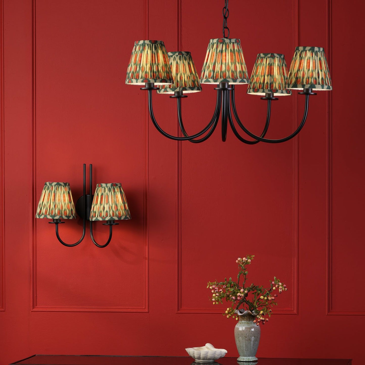 Becca 2 Light Wall Light Matt Black Bracket Only