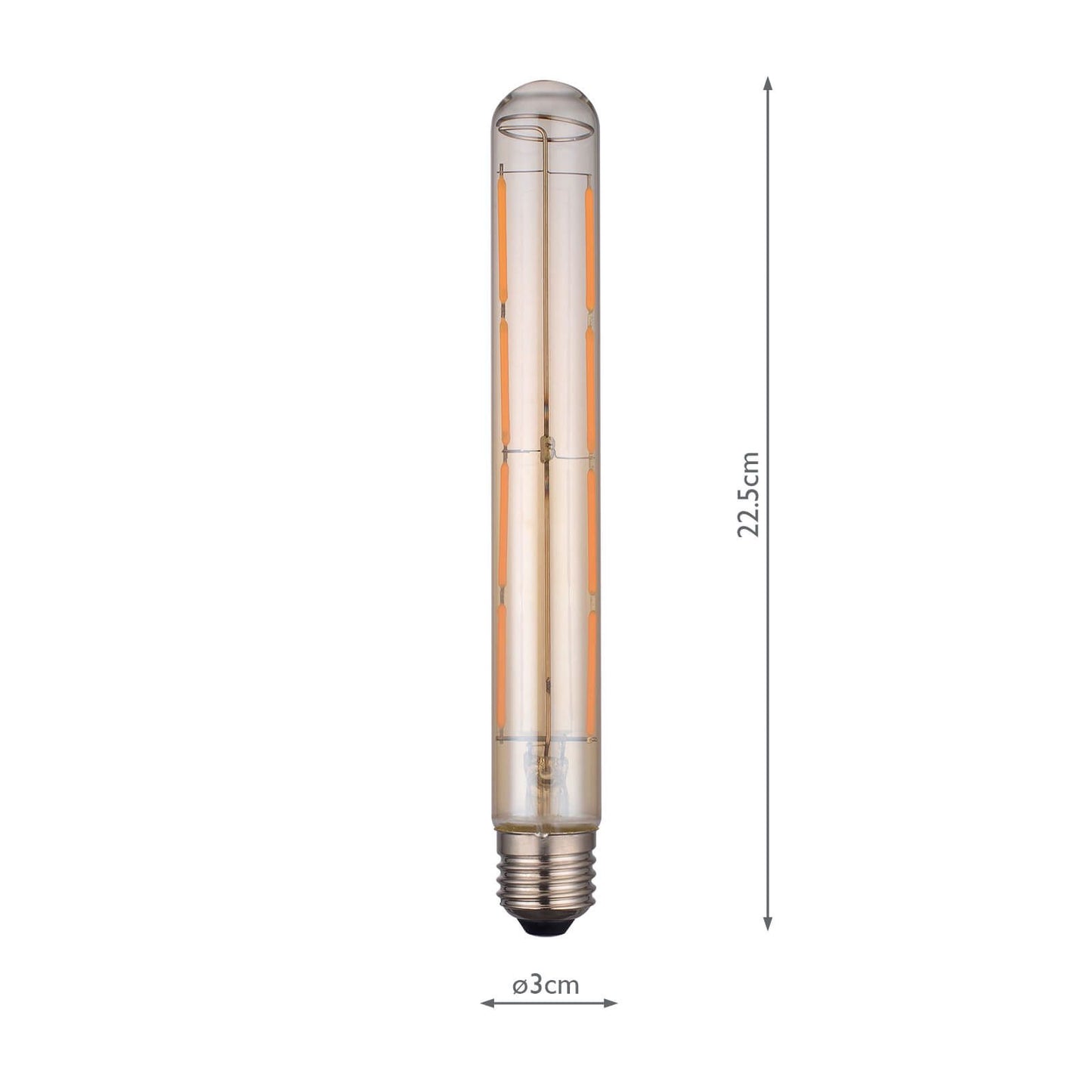 (Pack of 5) LED Tube Light Bulb (Lamp) ES/E27 6W 400LM