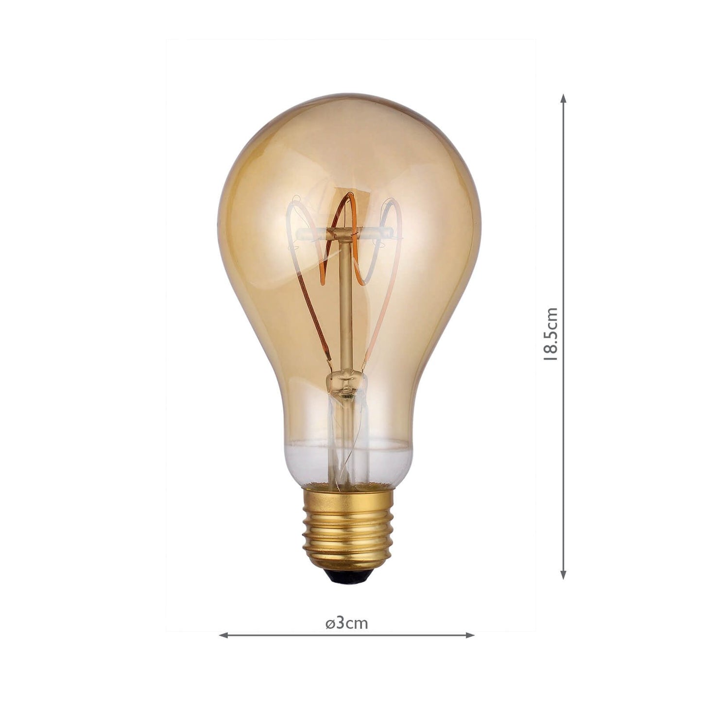 (Pack of 5) LED Light Bulb (Lamp) ES/E27 4W 160LM