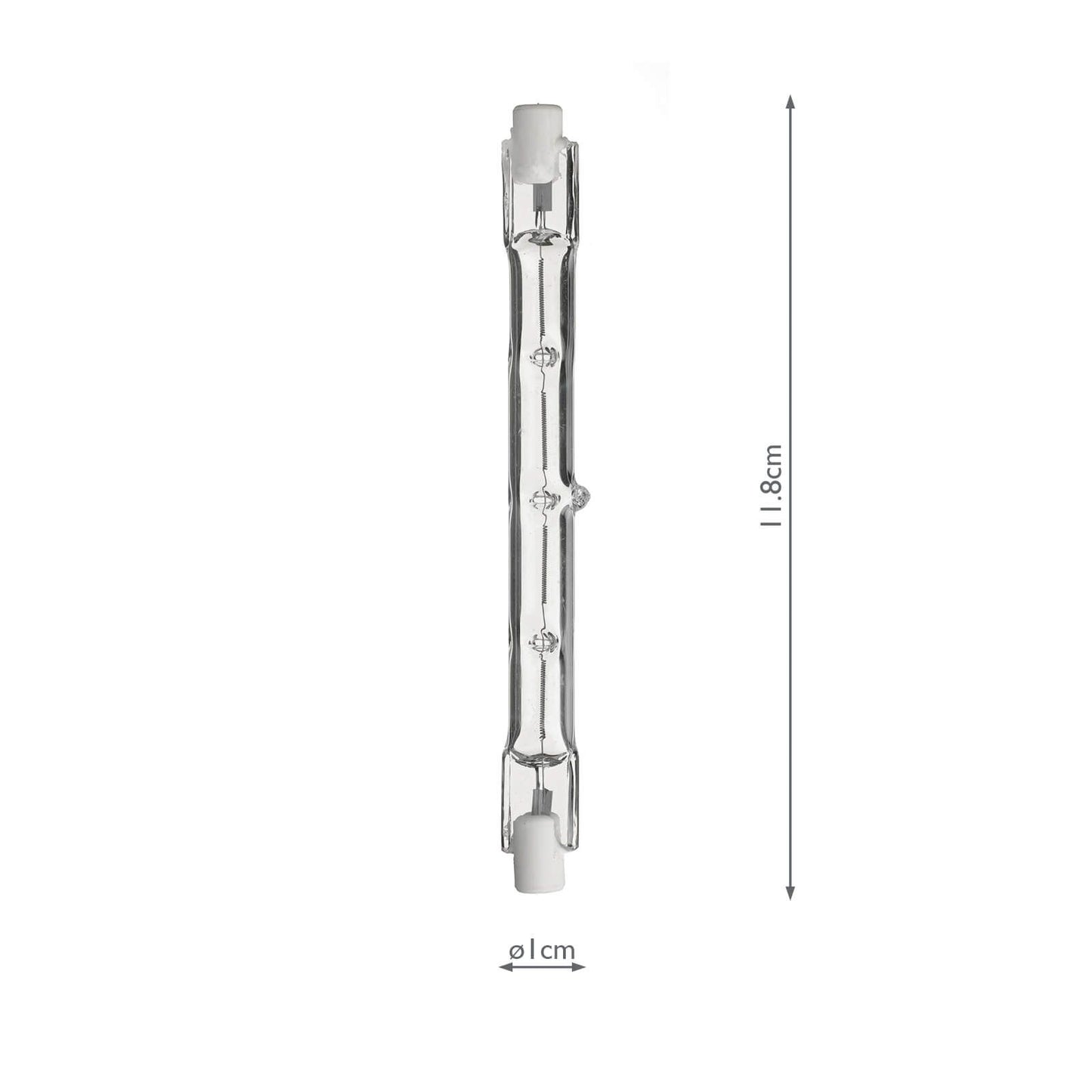 Single Halogen R7S J118 Light Bulb (Lamp) 120W 2250LM