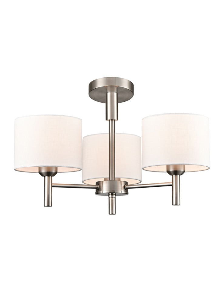 Barolo 3lt Fitting in Satin Nickel