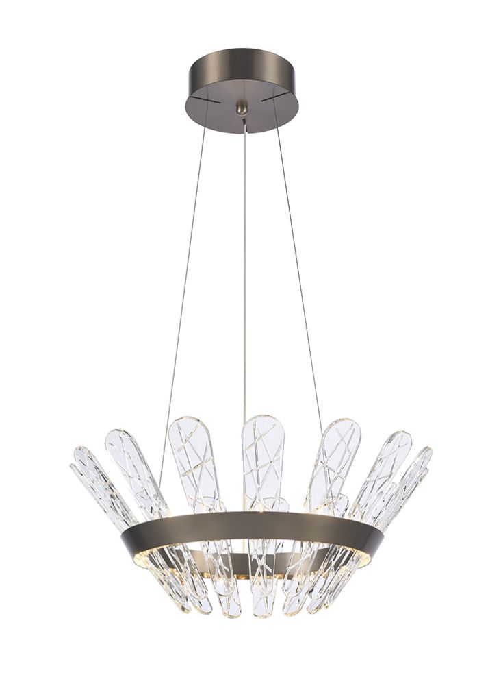 Beatrice 550mm Bronze LED Pendant